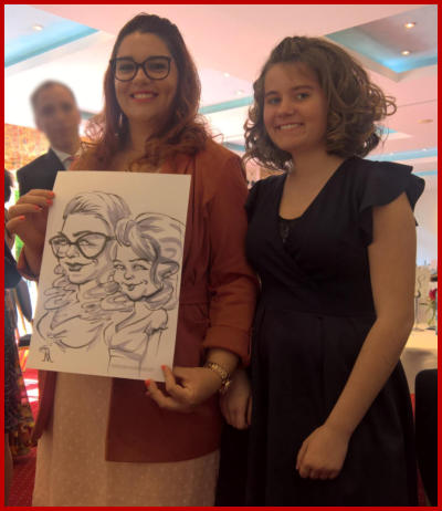 Hochzeitszeichner, Karikaturzeichner und Schnellzeichner Mike Bauer aus Rostock, MV