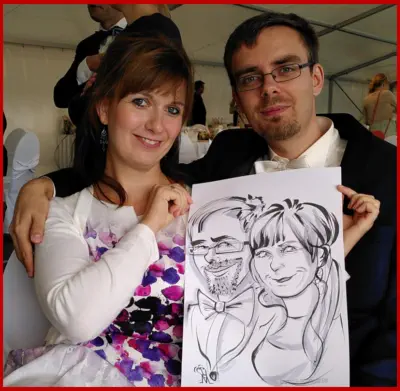 Hochzeitszeichner, Karikaturzeichner und Schnellzeichner Mike Bauer aus Rostock, MV
